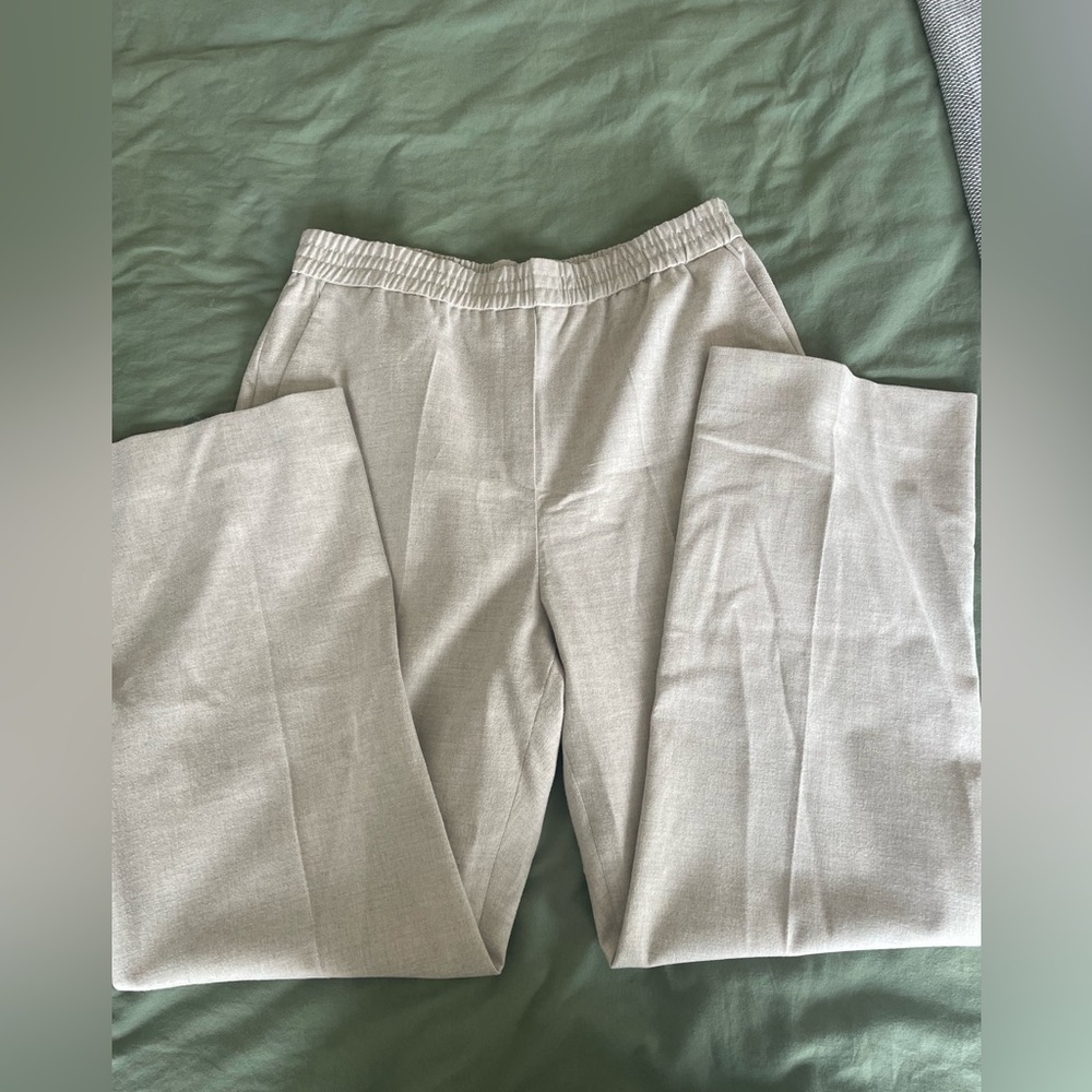 Aritzia wool-blend trousers